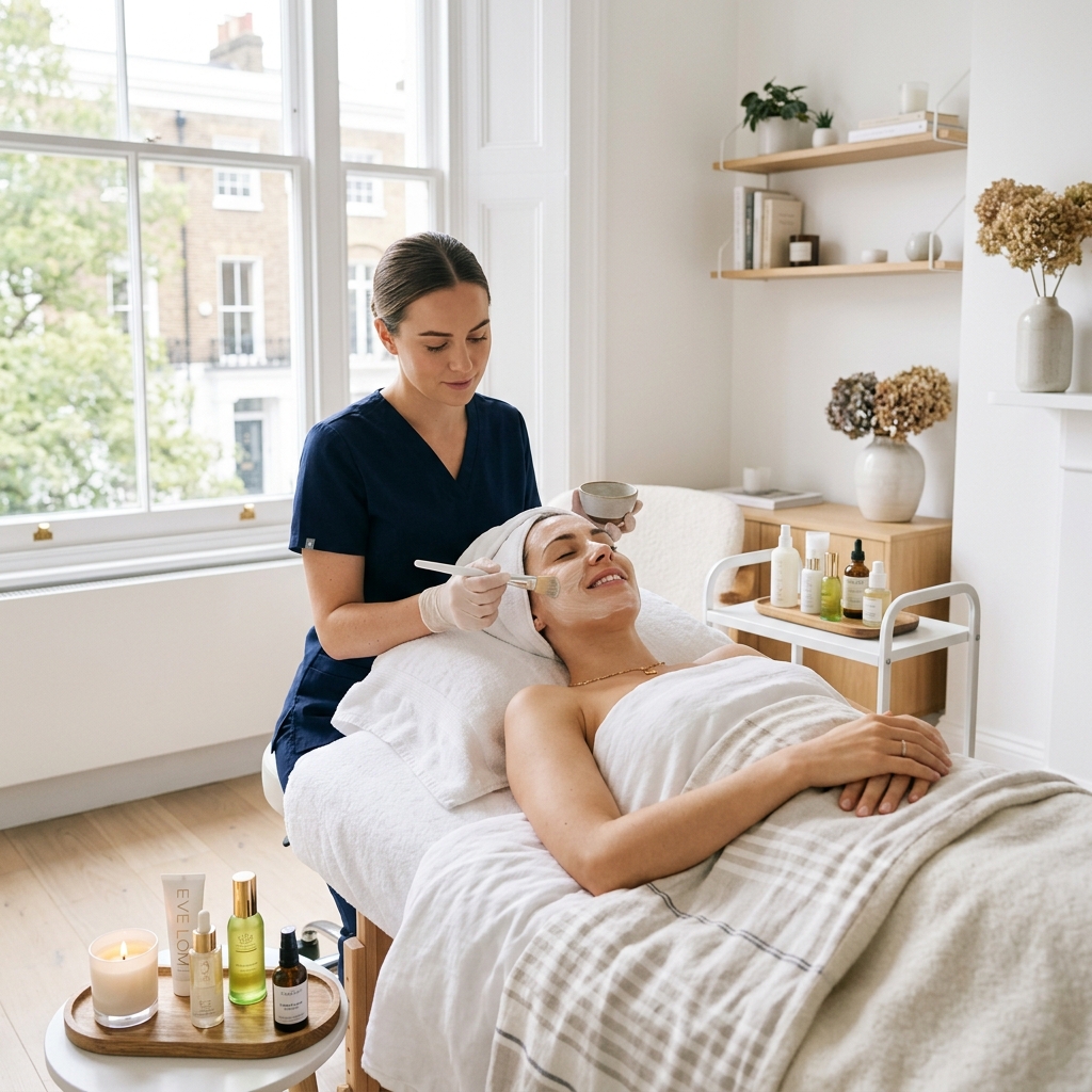 Nanoinfusion Facial — Delia Skin Therapist delivering a hydrating facial treatment at home